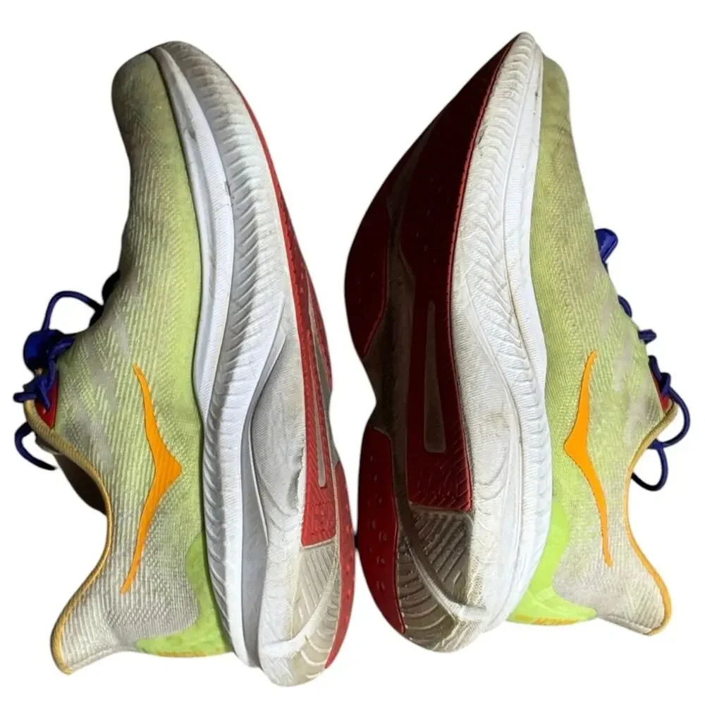 Hoka One One Mach 6 Athletic Sneakers Men's 7.5B Multicolor Cushioned Low Top